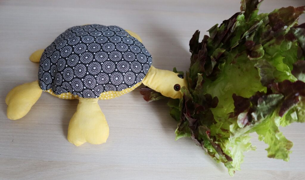 Jouets pour chien et chat fait main en forme de tortue